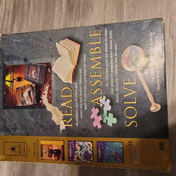 Murder on the Titanic 1000 Piece Puzzle - Picture 2 of 2